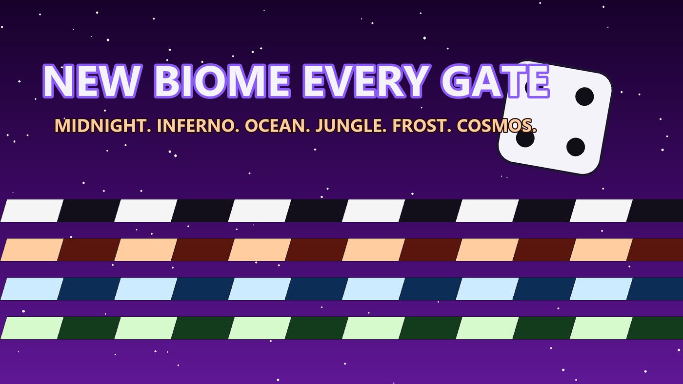 The Rogue Roller biomes
